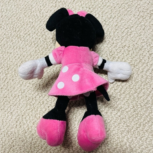 Minnie Mouse Pink Dress Plushie - Picture 2 of 3